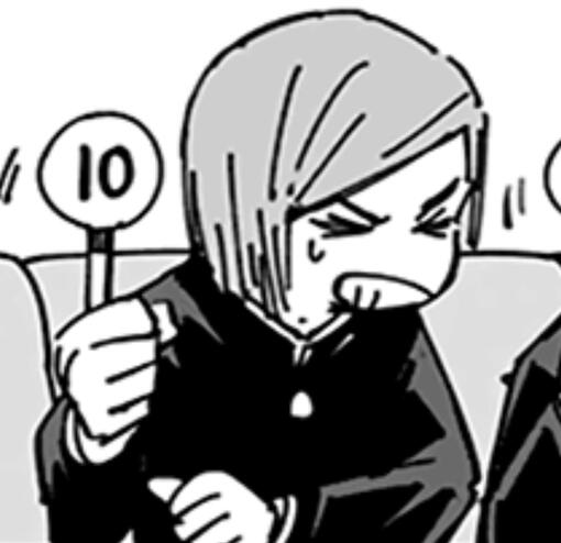 icon of Nobara angrily holding up a sign that says "10"